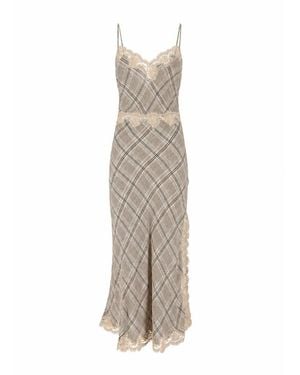 Ermanno Scervino Maxi Kleider - Natur