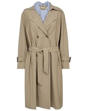 Mos Mosh Trench Coats - Natural