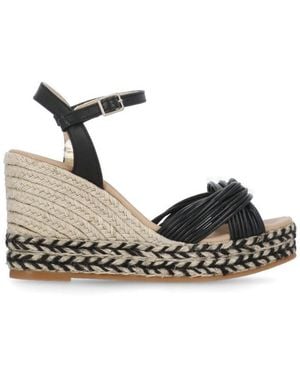 Espadrilles Wedges - Negro