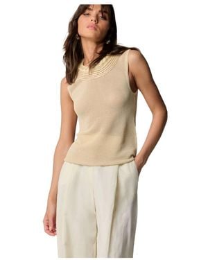 Kocca Round-Neck Knitwear - Natural