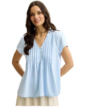 iN FRONT Blouses - Azul