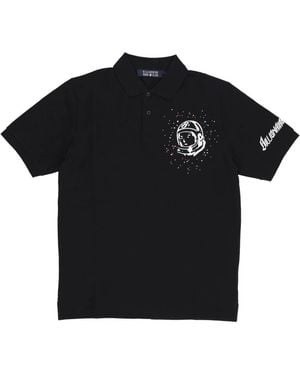 Billionaire Embellished Astro Piquet Polo - Zwart