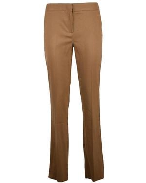 Marella Wide Trousers - Marron