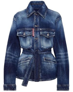DSquared² Denim Jackets - Blue