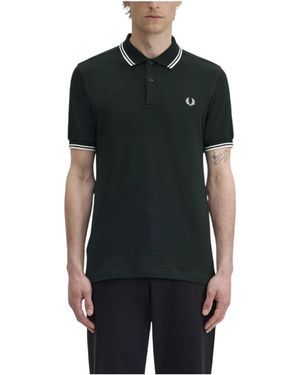 Fred Perry Polo Shirts - Black