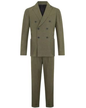 Roberto Cavalli Double Breasted Suits - Groen
