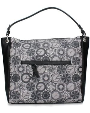 Gattinoni Schwarze Shoppers Tasche