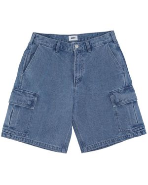 Obey Denim Shorts - Blue