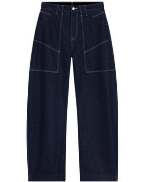 BOSS Wide Jeans - Azul