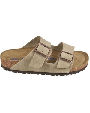 Birkenstock Sliders - Brown