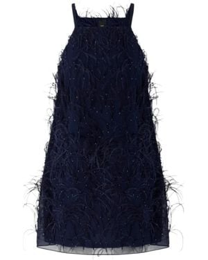 Pinko Kleedjes ,Blauw ,Polyester Piripicchio Jurk