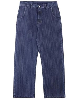 mfpen Straight Cut Jeans - Blauw