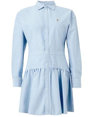 Polo Ralph Lauren Shirt Dresses - Blue