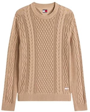 Tommy Hilfiger Round-Neck Knitwear - Neutre