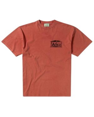 Aries T-Shirts - Red