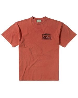 Aries T-Shirts - Rood