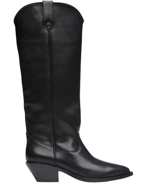 Ash Cowboy Boots - Noir