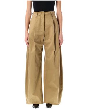 Thelatest Wide Trousers - Neutro