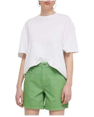 Desigual Denim Shorts - Vert