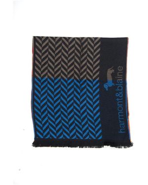 Harmont & Blaine Scarves - Blue