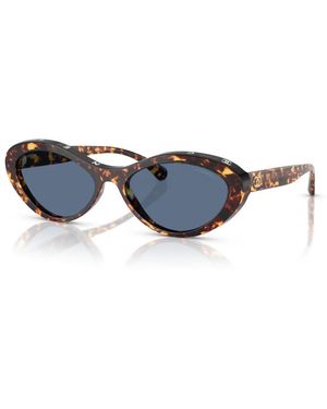 CHANEL 5416 Oval Sonnenbrille - Blau