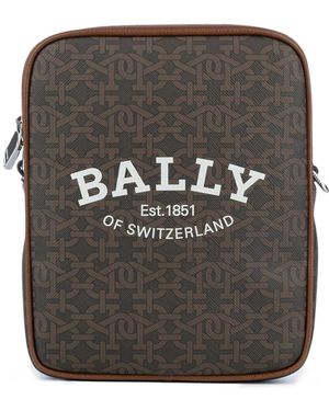 Bally Cross Body Messenger - Grey