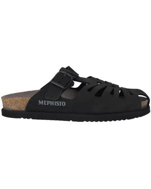 Mephisto Schwarzer Herrensandal
