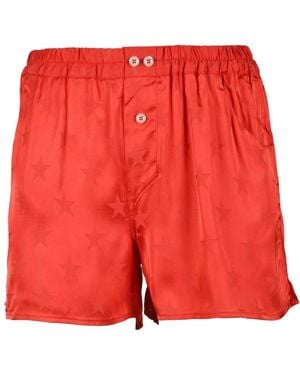 Laneus Short Shorts - Red