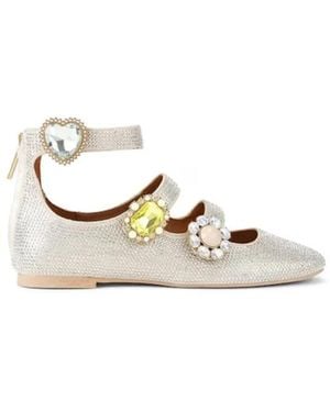 Kurt Geiger Ballerinas - Metallizzato