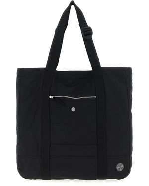Stone Island Tote Bags - Zwart
