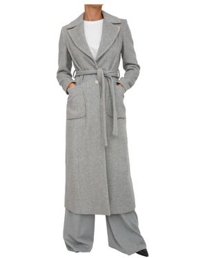 Fracomina Belted Coats - Grigio