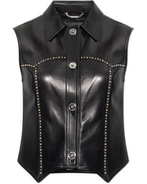 Versace Vests - Negro