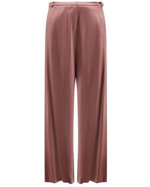 Alysi Wide Trousers - Red