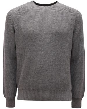 Brooksfield Wollen Trui Antraciet Model 203H.M032 - Grijs