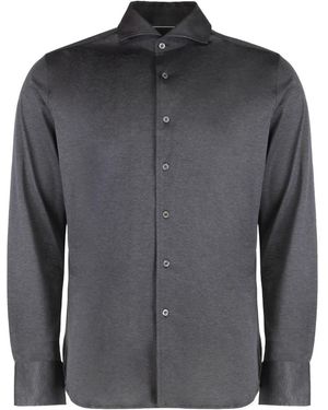 Canali Casual Shirts - Grey