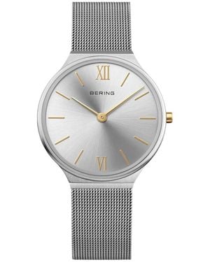 Bering Damen Armbanduhr Ultra Slim Silber Sale 18434-010 - Mettallic