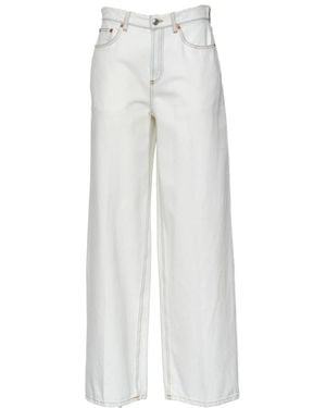 Department 5 Wide Jeans - White