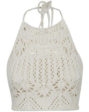Alanui Lagoon Romance Top - Weiß