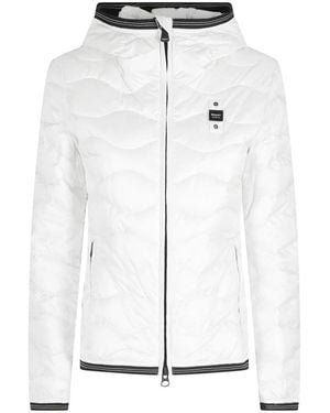 Blauer Jassen ,Wit ,Camelia Down Jacket