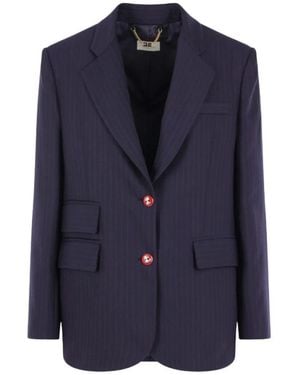 Elisabetta Franchi Blazers - Blu