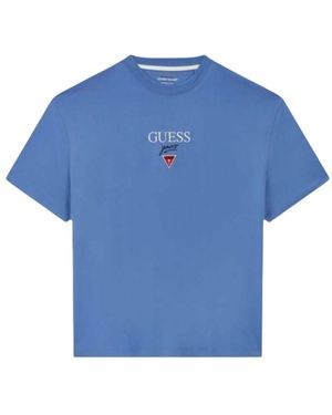 Guess Tops ,Blauw ,T-Shirts