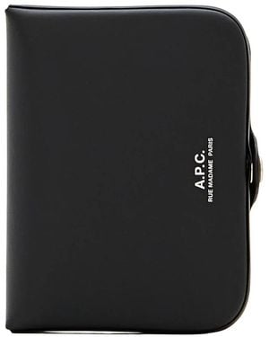 A.P.C. Wallets & Cardholders - Negro