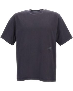 Pas Normal Studios Tops ,Grijs ,Katoen Off-Race T-Shirt - Blauw