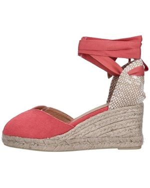 Castañer Wedges - Rosa