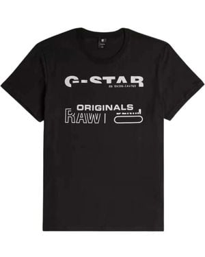 G-Star Camiseta Originals - Zwart