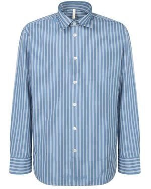 sunflower Overhemden ,Blauw ,Zonnebloem Shirt Met Lange Mouwen