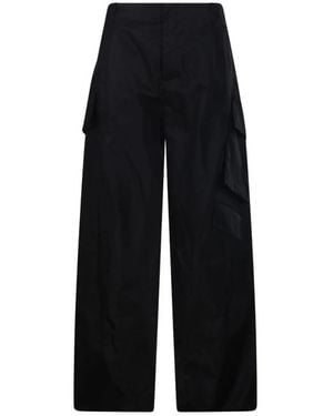 Alaïa Wide Trousers - Black