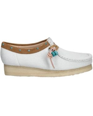 Clarks Wallabee - Wit