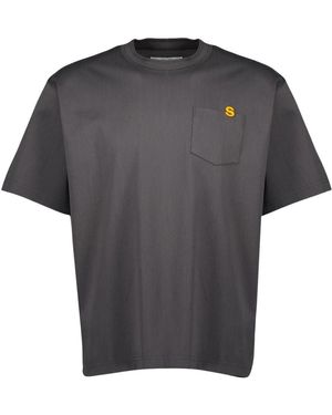 Sacai T-Shirts - Grey