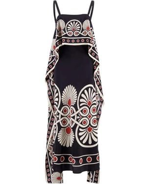 La DoubleJ Midi Dresses - Black